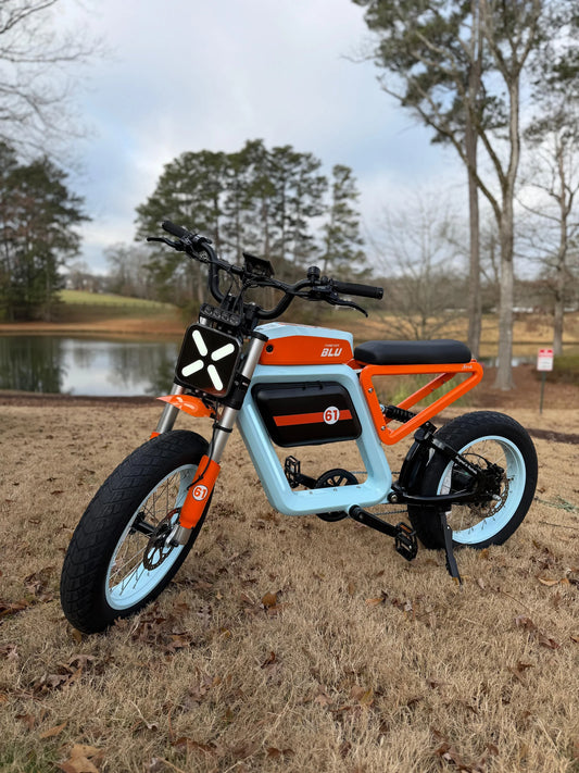 Forever BLU Bondi eBike — Racing Oil Edition | Available at AMP Electric Wheelz